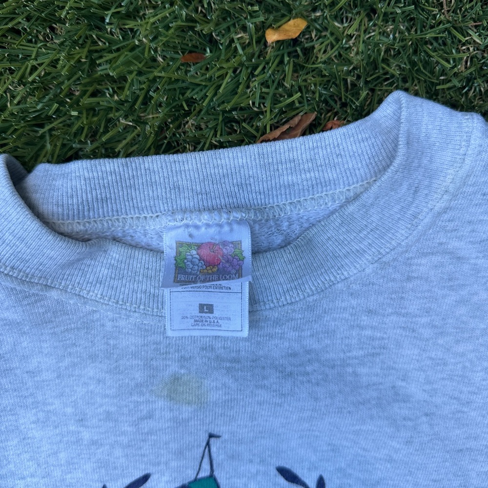 Vintage Martha’s Vineyard Gray Sweatshirt - Large - Picture 3 of 5